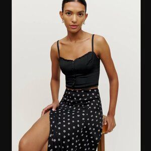NWT Reformation Jansen Corset Top